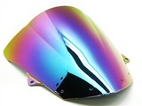 Kawasaki Ninja Zx-10R Iridium Rainbow Double Bubble Windscreen Shield 2008-2010